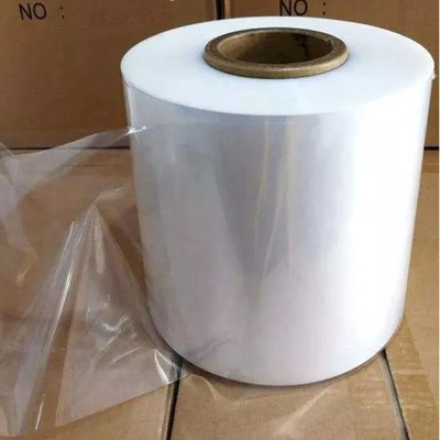 एकल घाव 15microns मोटाई 520mm चौड़ाई खाद्य पैकेज POF सिकोड़ें लपेटें फिल्म रोल: